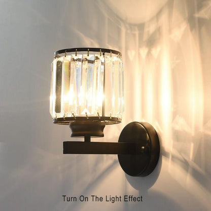Cristalux - Modern Crystal Wall Lamp with 1 Light and Arm