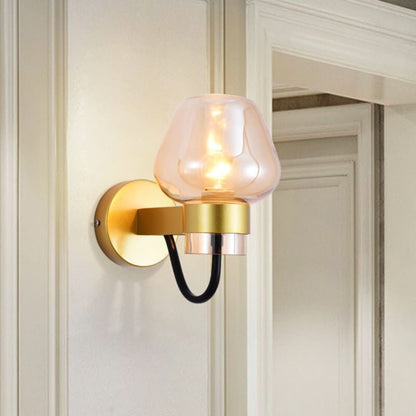 GlassDelight - Stylish Cup-Shaped Wall Lamp