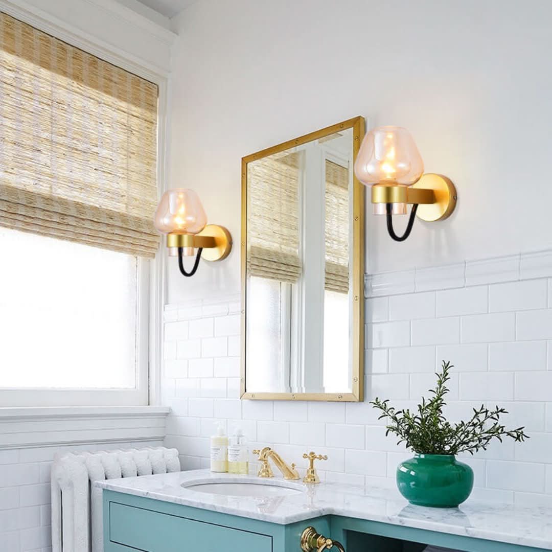 GlassDelight - Stylish Cup-Shaped Wall Lamp