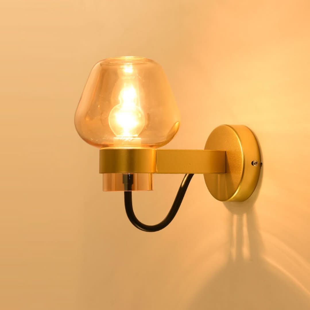 GlassDelight - Stylish Cup-Shaped Wall Lamp