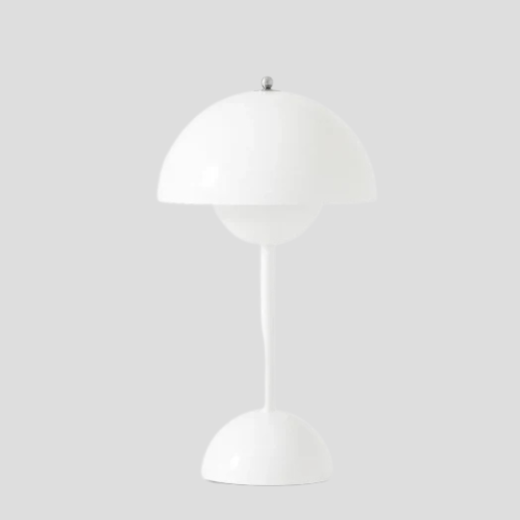 Kabellose Metall-Tischlampe
