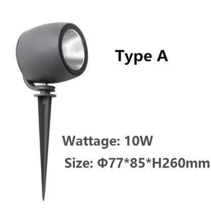 GreenGlow - Lampada LED da giardino