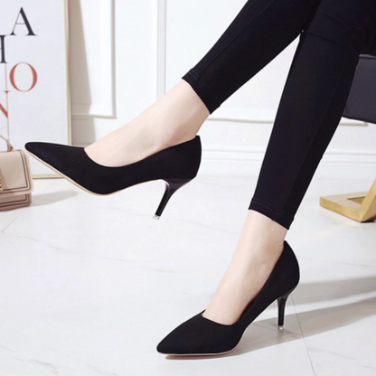 Women's Elegant Pumps - High Heel Leopard Print