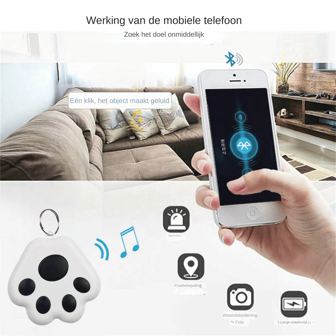 Mini GPS lokátor - Bluetooth 5.0 | proti ztrátě, pro děti a domácí mazlíčky