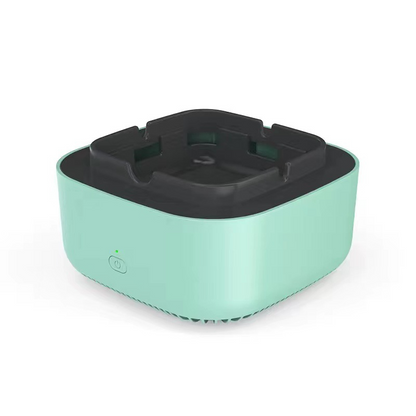 Cenicero purificador de aire con extracción de humo – Compacto y silencioso para interiores