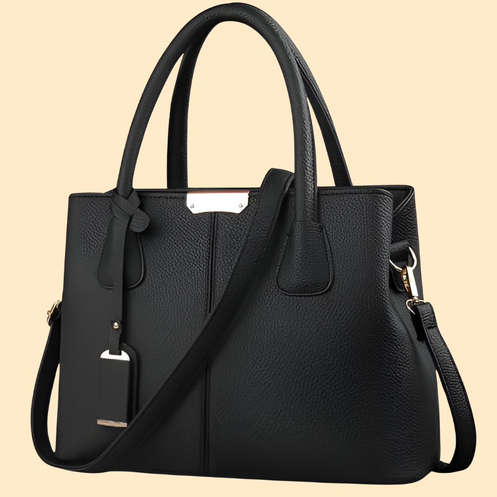 Elegante Lederschultertasche für Damen