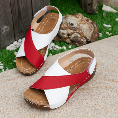 Add a touch of colour and comfort to your summer look.