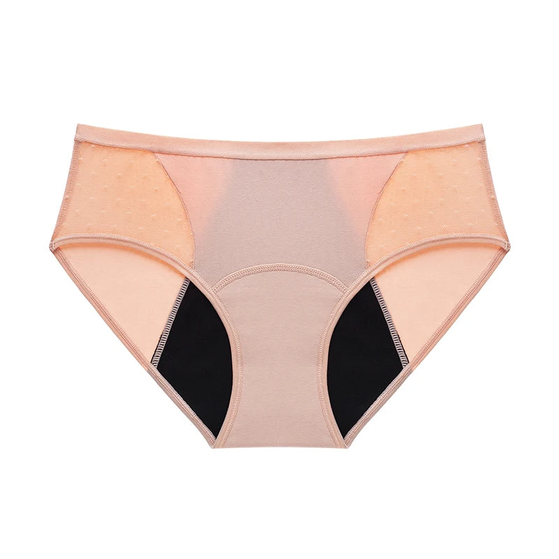 Menstrual Underwear for Heavy Days with 4-Layer Leakproof Protection