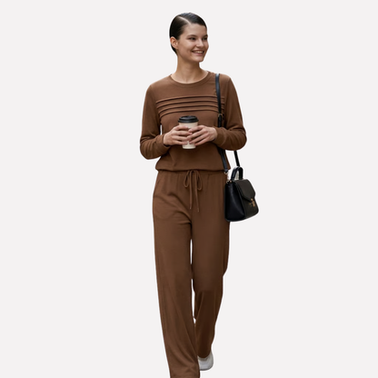 Trendy tweedelige loungeset voor dames – perfect om te ontspannen
