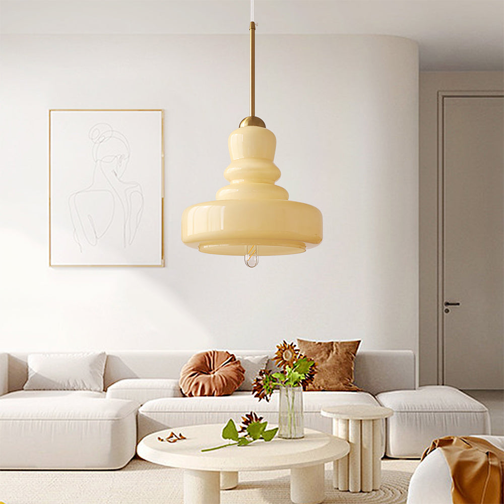 Farebné závesné svietidlo Calabas Bauhaus
