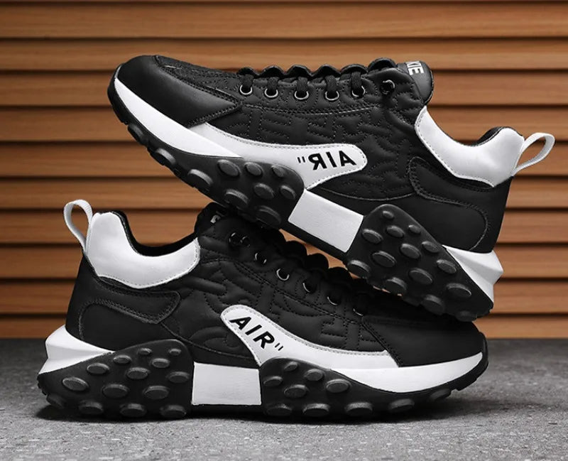 Stridemax – Stylish Platform Sneakers for Men