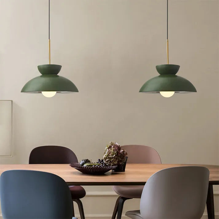 Lámpara colgante nórdica minimalista con tecnología LED