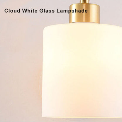 LichtGlow - Stylish Glass Wall Lamp with Cylinder Shape