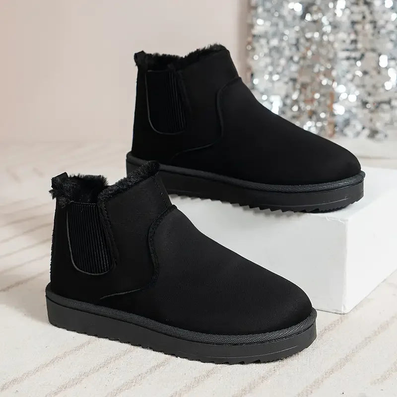 Women's Winter Warm Lined Boots with Anti-Slip