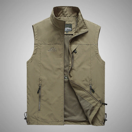 Chaleco casual para exteriores para hombre