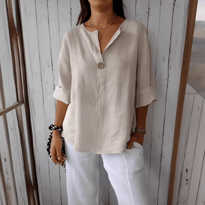 Loose Summer Blouse for Women