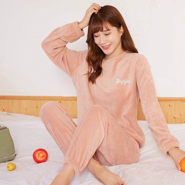 Luna Luxe Ladies Pyjama Set – Super Soft Velvet for Ultimate Comfort