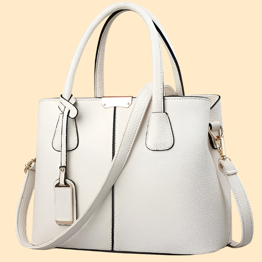 Elegante Lederschultertasche für Damen