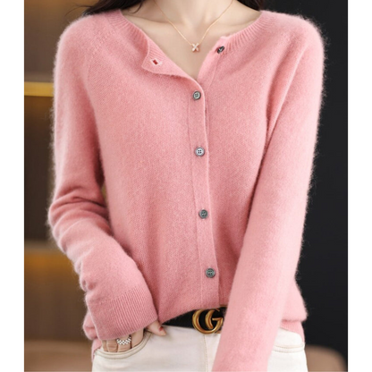 Merino Wool Cashmere Jumper - Marbel