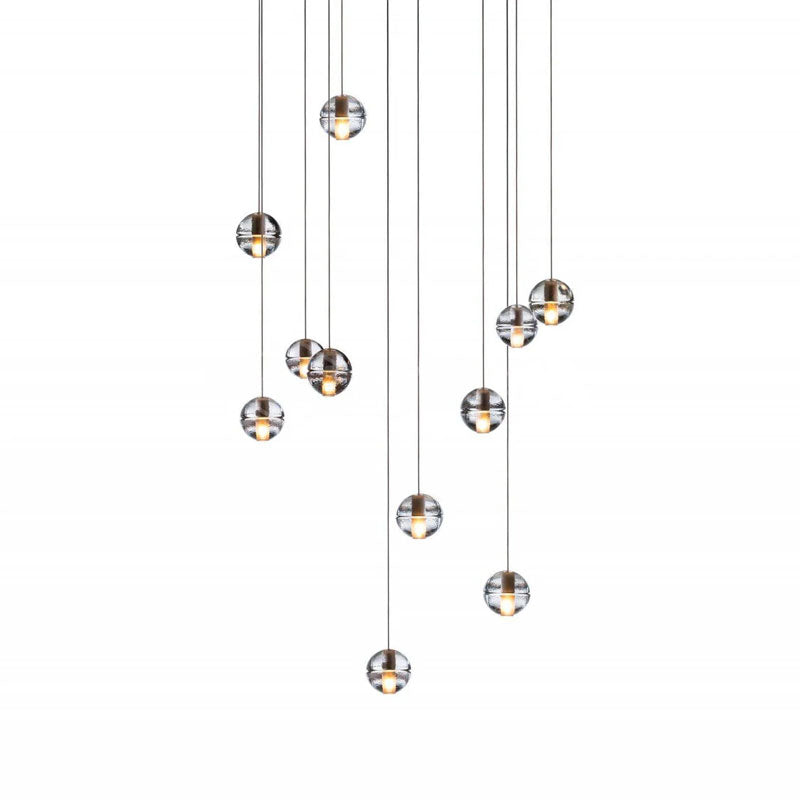 Nordic Crystal Pendant Lamp - Luxury Lighting