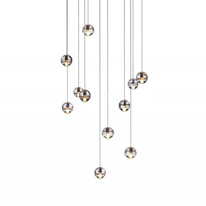 Nordic Crystal Pendant Lamp - Luxury Lighting