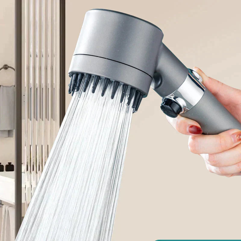 Powerful Water-Saving Shower Head with Filter and 3 Settings