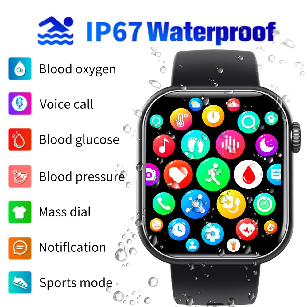 Ceas inteligent Smart Health Pro – Monitor complet pentru sănătate și fitness