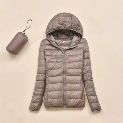 Klyah - Cosy Quilted Winter Jacket with Hood