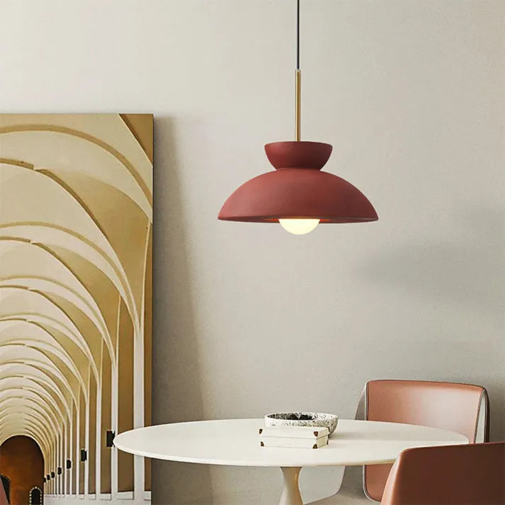 Lámpara colgante nórdica minimalista con tecnología LED
