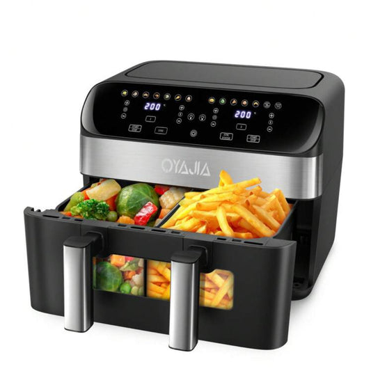 12-in-1 Air Fryer with Dual Zone and 2-Basket System