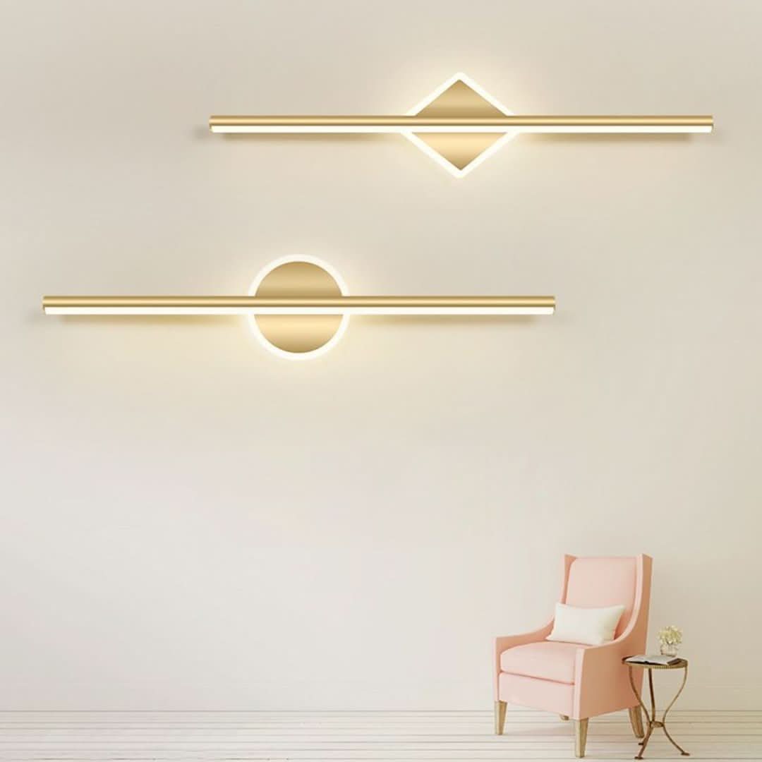 Leigh Modern Round/Square LED Wall Light