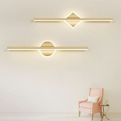 Leigh Modern Round/Square LED Wall Light