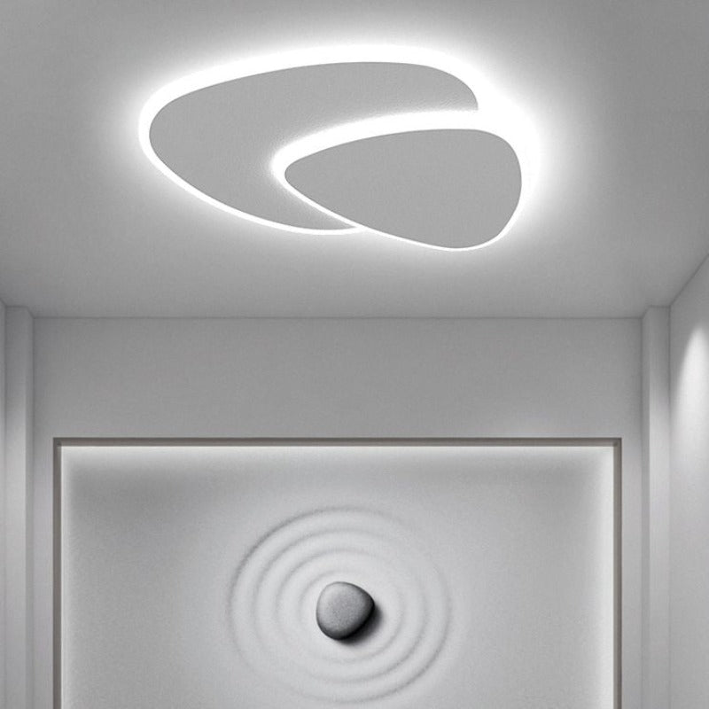 Plafón LED moderno LunaGlow – elegante y sofisticado