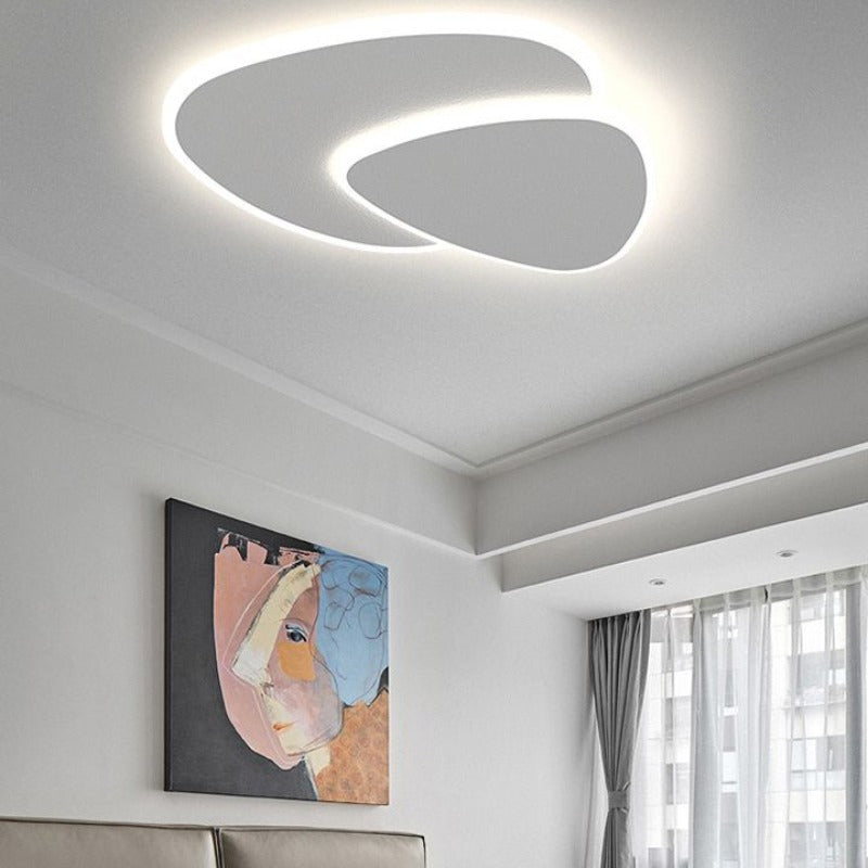 Plafón LED moderno LunaGlow – elegante y sofisticado