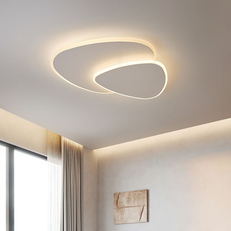 Plafón LED moderno LunaGlow – elegante y sofisticado