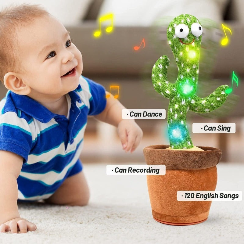 Dancing Cactus - Interactive Toy - Sings and Dances