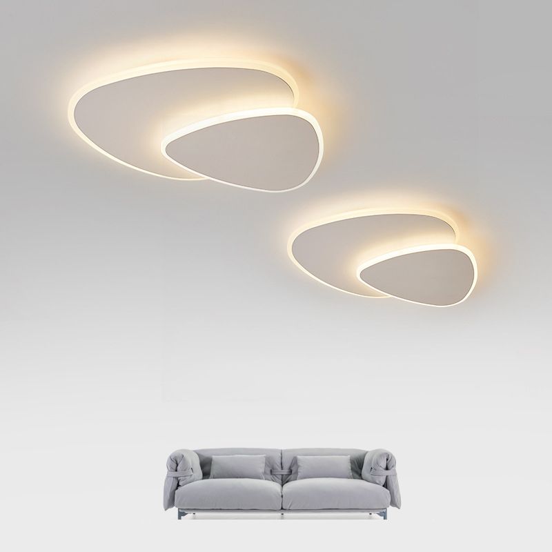 Plafón LED moderno LunaGlow – elegante y sofisticado