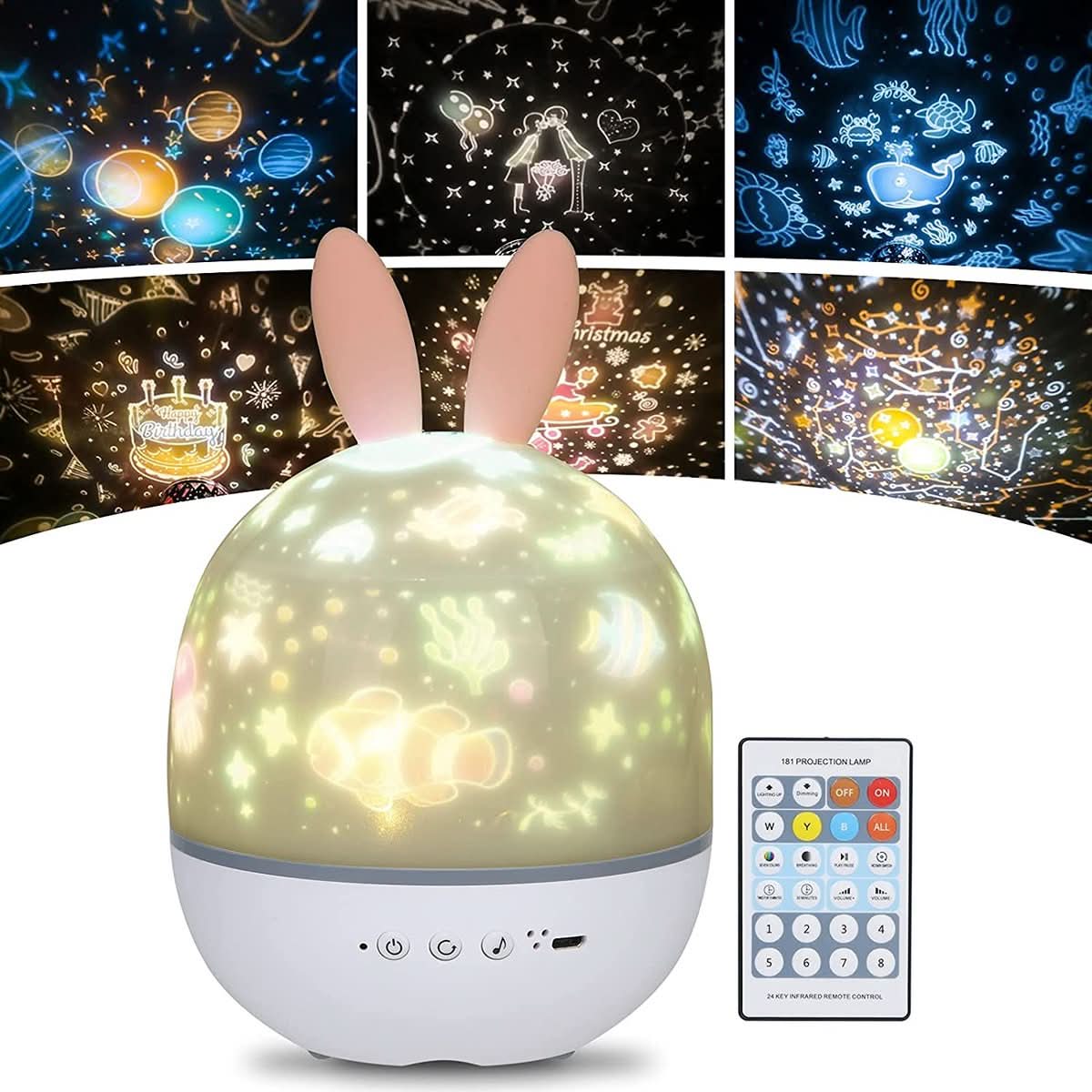 MagicLight - projektor nočnej lampy s hviezdnou oblohou a Bluetooth