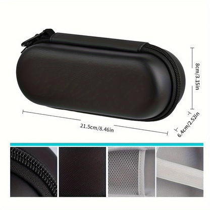 Estuche rígido de viaje para cepillo de dientes eléctrico - Solución de almacenamiento elegante y protectora para llevar