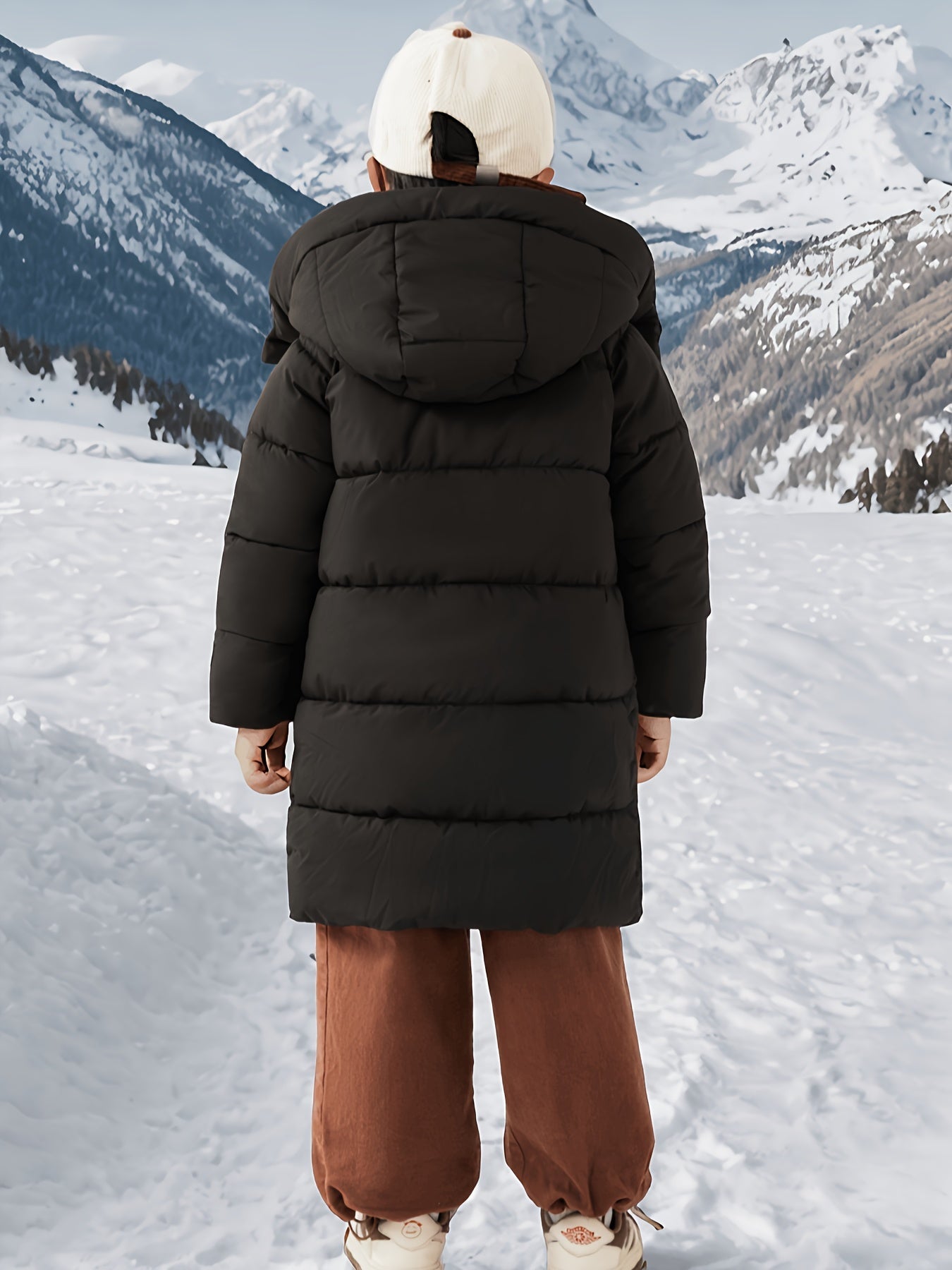 Boys & Girls Mid-Length Zip Jacket - Winter