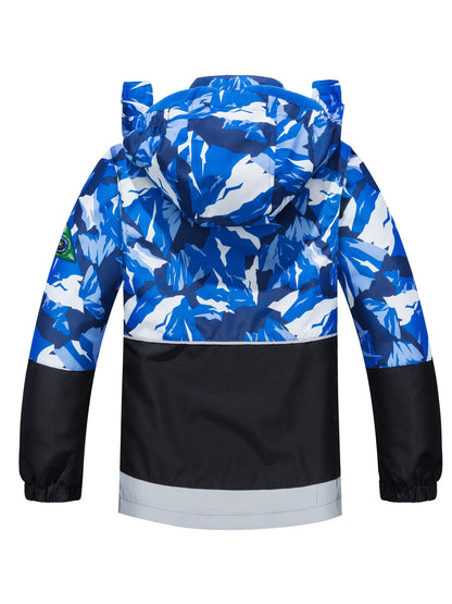 Waterproof Children's Jacket with Detachable Hood - Sammy