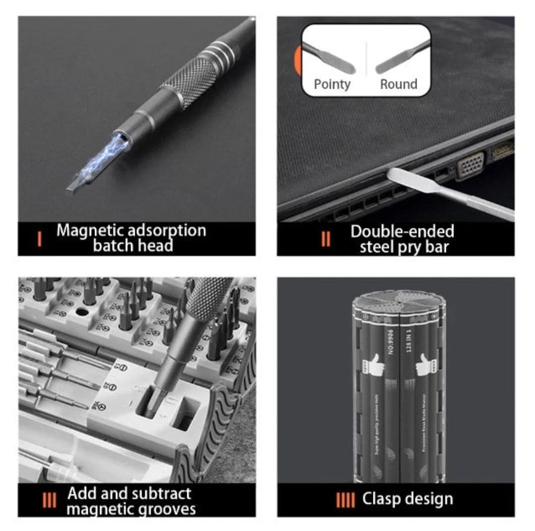128 In 1 Precision | Screwdriver Set