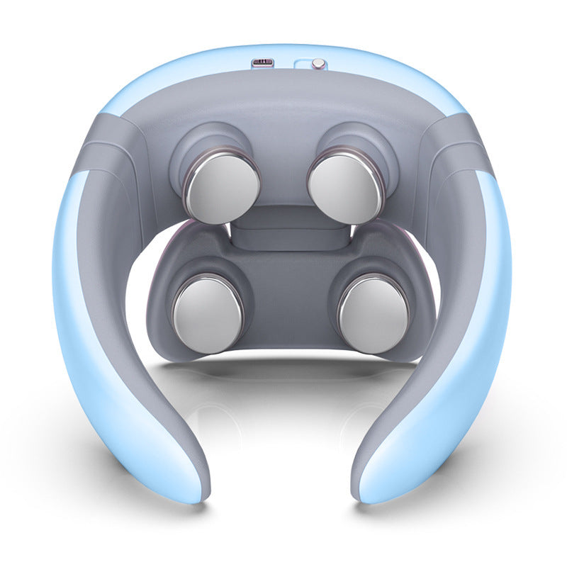 Slim Neck Massage Device with EMS, TENS, and Heat Therapy
