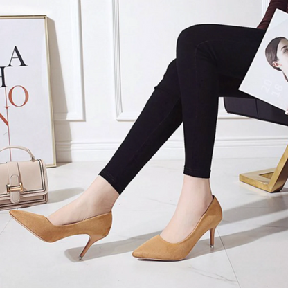 Women's Elegant Pumps - High Heel Leopard Print