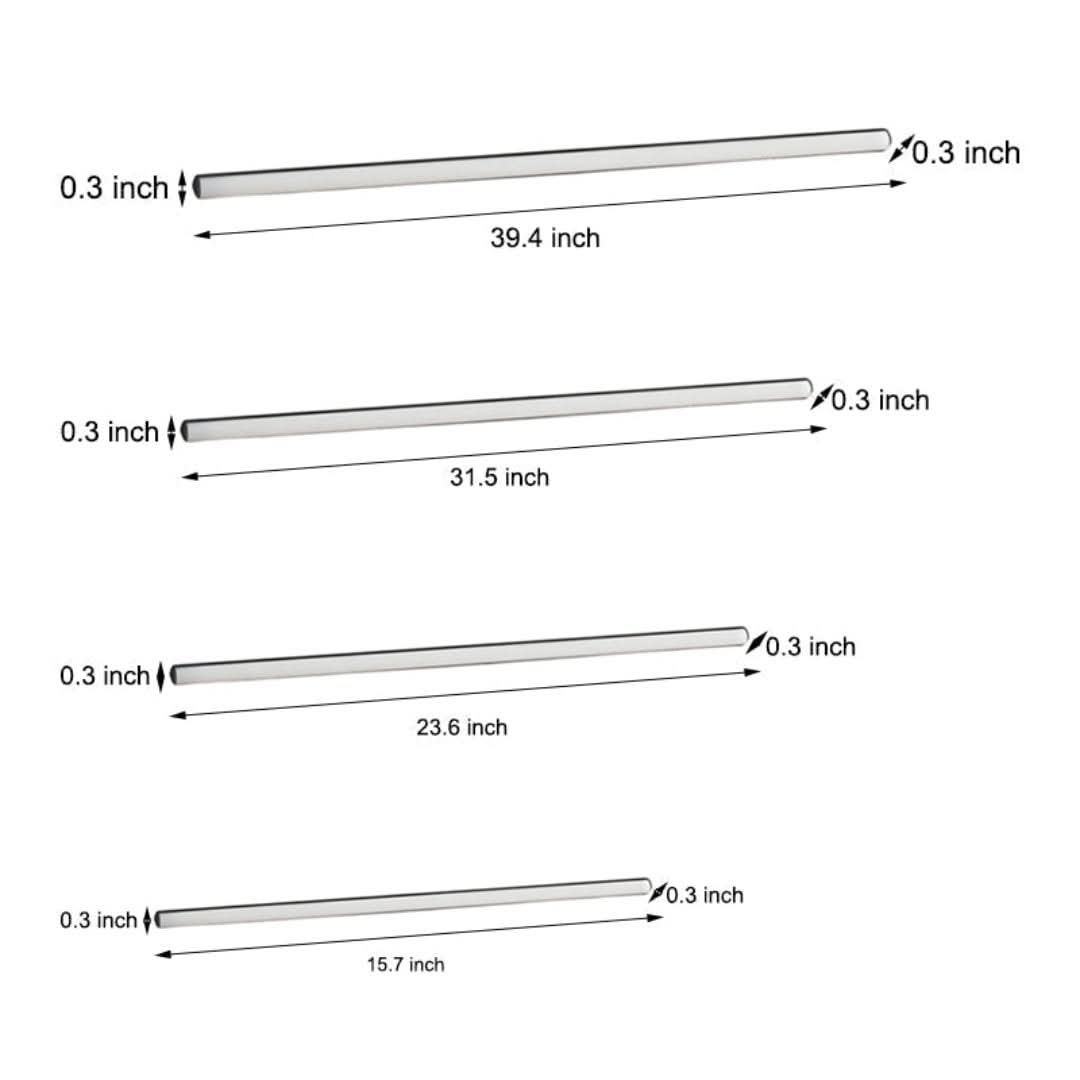 Light Strips - 6 Pieces Long Strip 12V