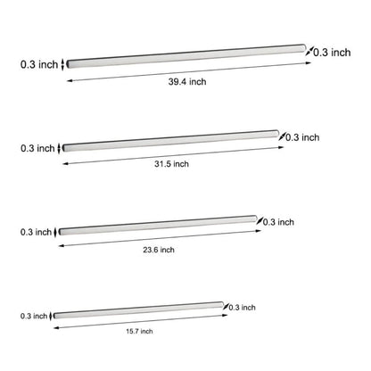 Light Strips - 6 Pieces Long Strip 12V