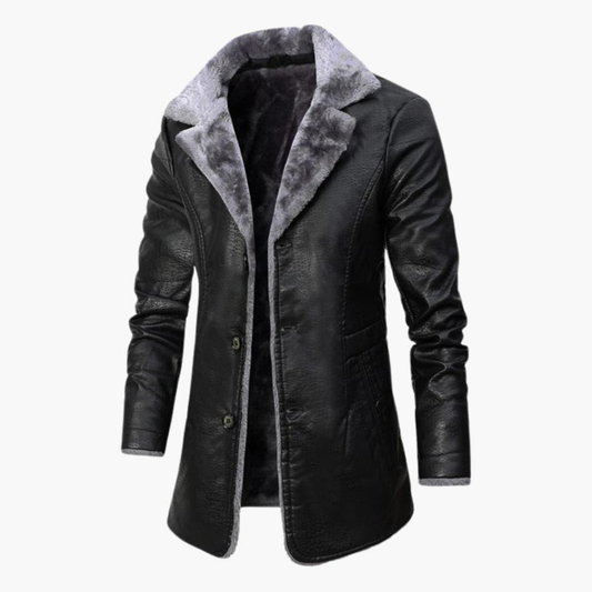 Casaco de inverno de lã – Casaco elegante para homem, quente