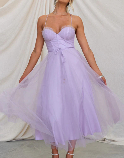 Sleeveless Maxi Dress with V-Neck