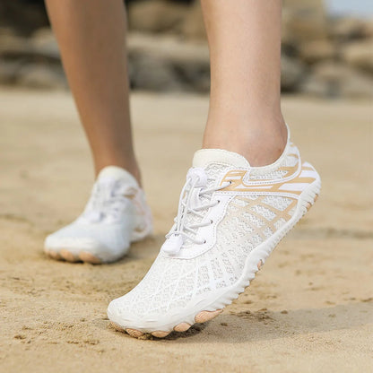 Uniseks waterschoenen met antislipzool en sneldrogend mesh