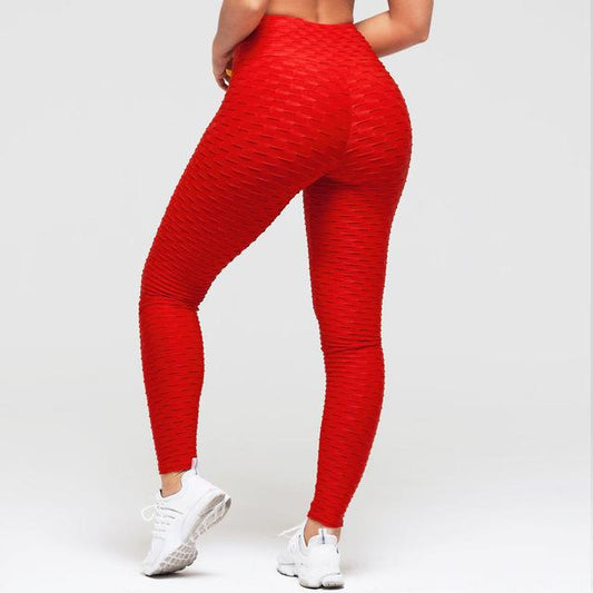 Leggings con fruncido para levantar glúteos y anti celulitis para mujer